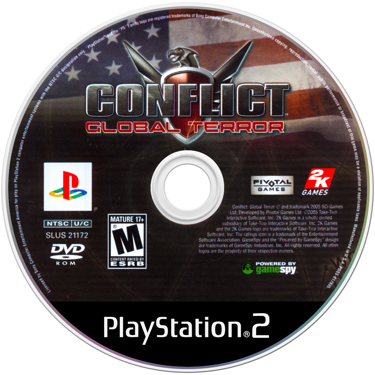 Conflict Global Terror media 4 for Playstation 2